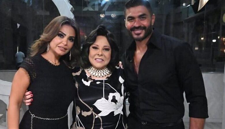 خالد سليم يظهر لأول مرة مع زوجته على شاشة التلفزيون في “صاحبة السعادة”