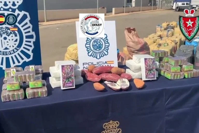 تفكيك شبكة دولية لتهريب الحشيش انطلاقا من المغرب بتعاون أمني ثلاثي