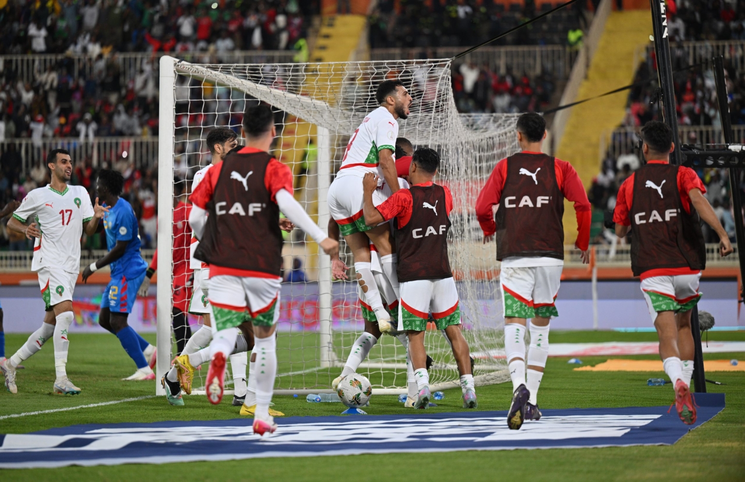 هدف المليوي يقود المغرب لعبور تنزانيا نحو المربع الذهبي