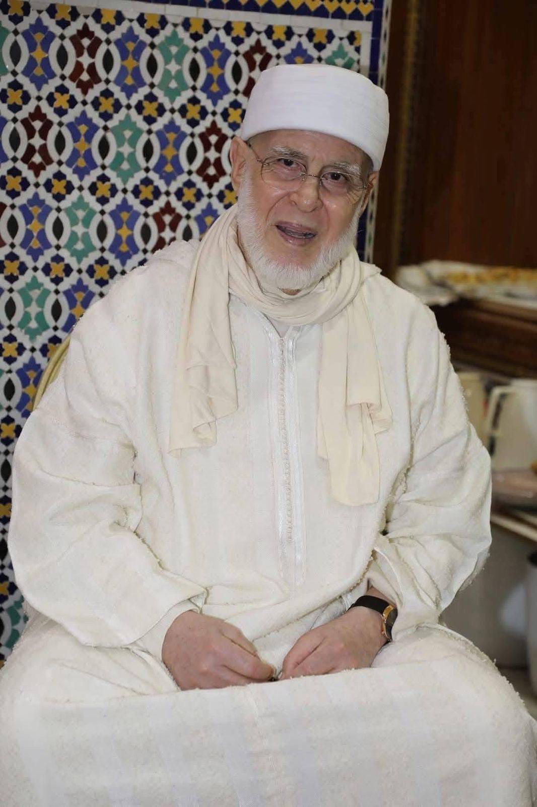 رحيل شيخ الزاوية القادرية البودشيشية جمال القادري بودشيش عن عمر 89 عاما