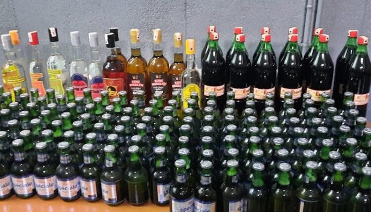 الأمن بسلا يوقف مروج خمور خطير ويحجز 354 قنينة