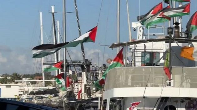 أسطول الصمود المغاربي يتعثر في الانطلاق من بنزرت نحو غزة