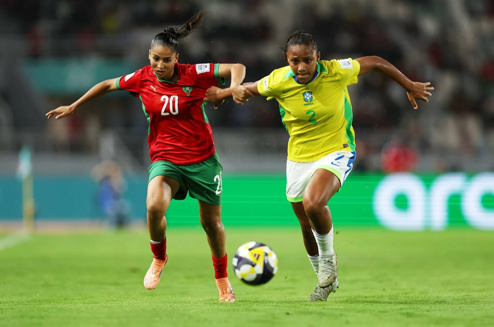 مونديال السيدات U17.. المنتخب المغربي يبدأ المشوار بخسارة أمام البرازيل
