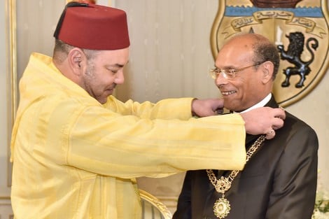 المرزوقي يساند احتجاجات شباب المغرب ويعول على حكمة الملك محمد السادس