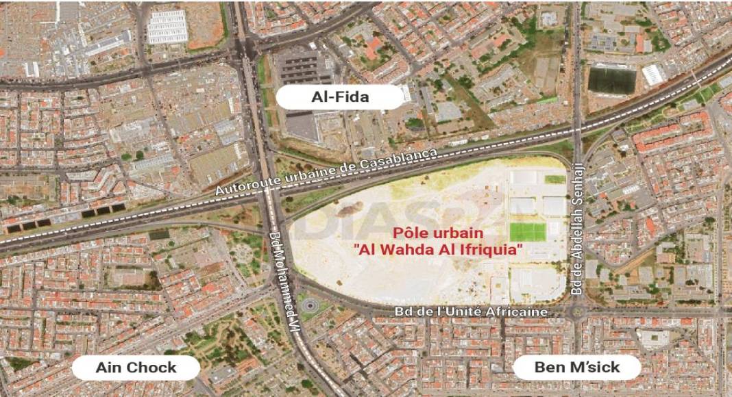 “بن مسيك الوحدة الإفريقية”.. مشروع حضري جديد يخلق 20 ألف فرصة شغل بالدار البيضاء
