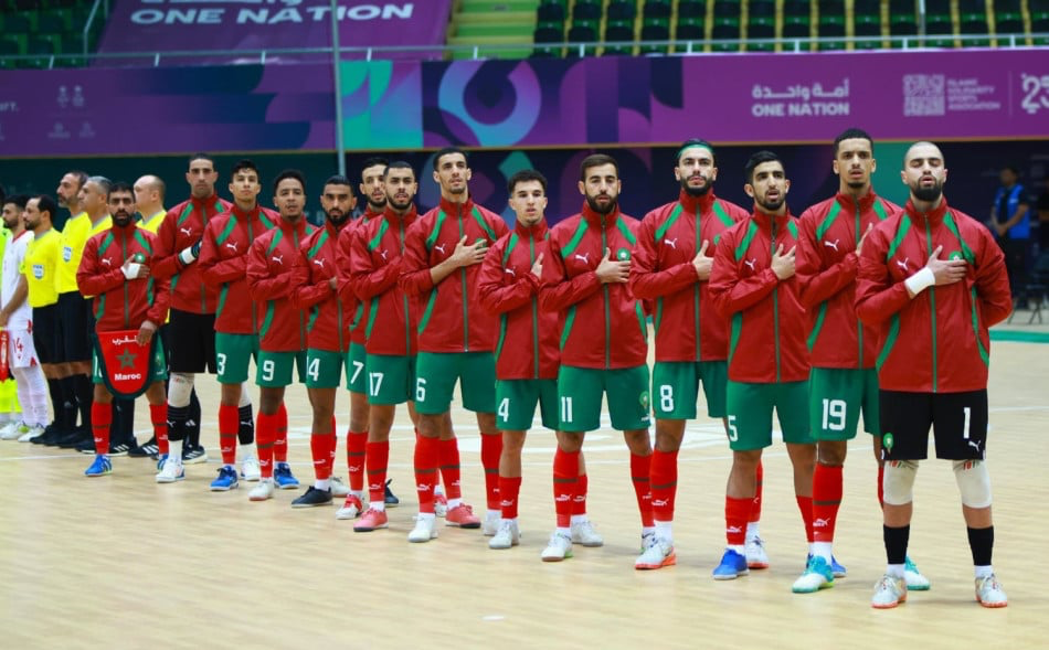 المنتخب المغربي للفوتصال يكتفي بالفضية في ألعاب التضامن الإسلامي بعد خسارة قاسية أمام إيران