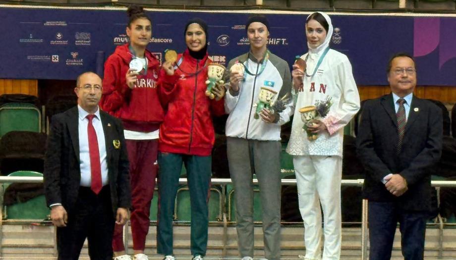 بطلة التايكواندو أمينة الدحاوي تهدي المغرب ذهبية جديدة في ألعاب التضامن الإسلامي