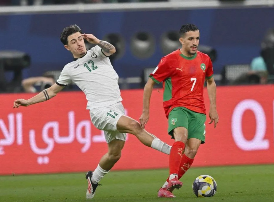 المغرب إلى نصف نهائي كأس العرب بعد فوز صعب على سوريا بهدف أزارو