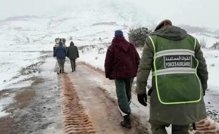 تاونات تتحرك قبل موجة البرد.. إجراءات عاجلة لحماية 6700 نسمة بالمناطق الجبلية