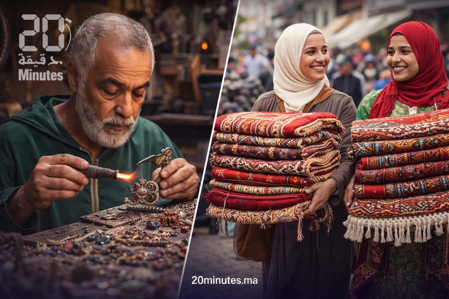 انتعاش الصناعة التقليدية يعزز دخل الحرفيين ويرفع الطلب على المنتوج المغربي بالخارج