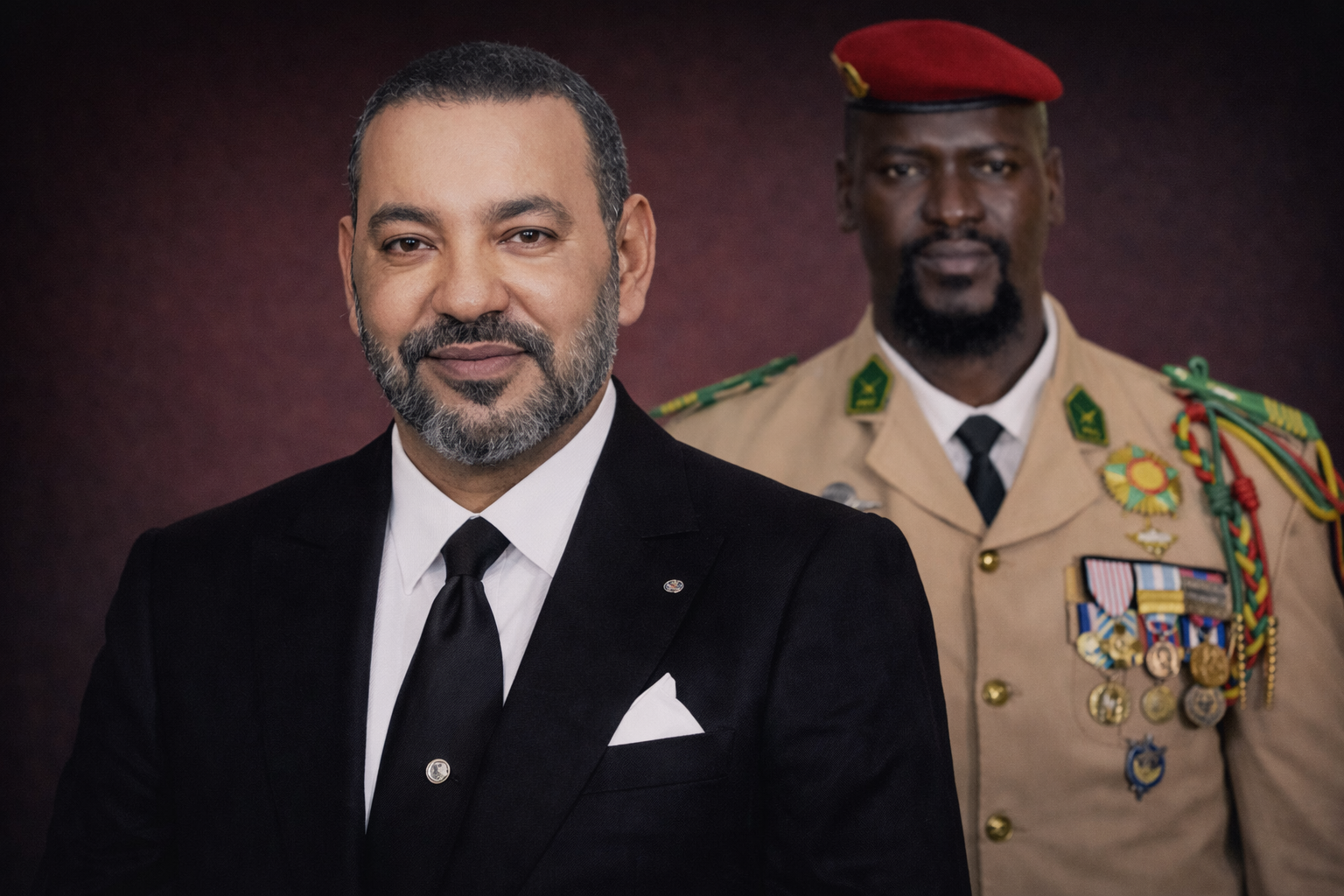 الملك محمد السادس يهنئ ممادي دومبويا بانتخابه رئيسا لجمهورية غينيا
