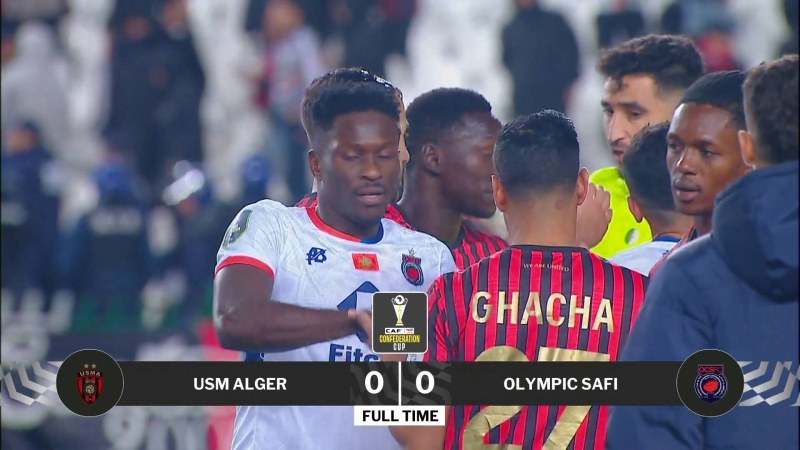 أولمبيك آسفي يتعادل سلبيا مع اتحاد العاصمة ويُنهي دور مجموعات كأس الكاف وصيفا