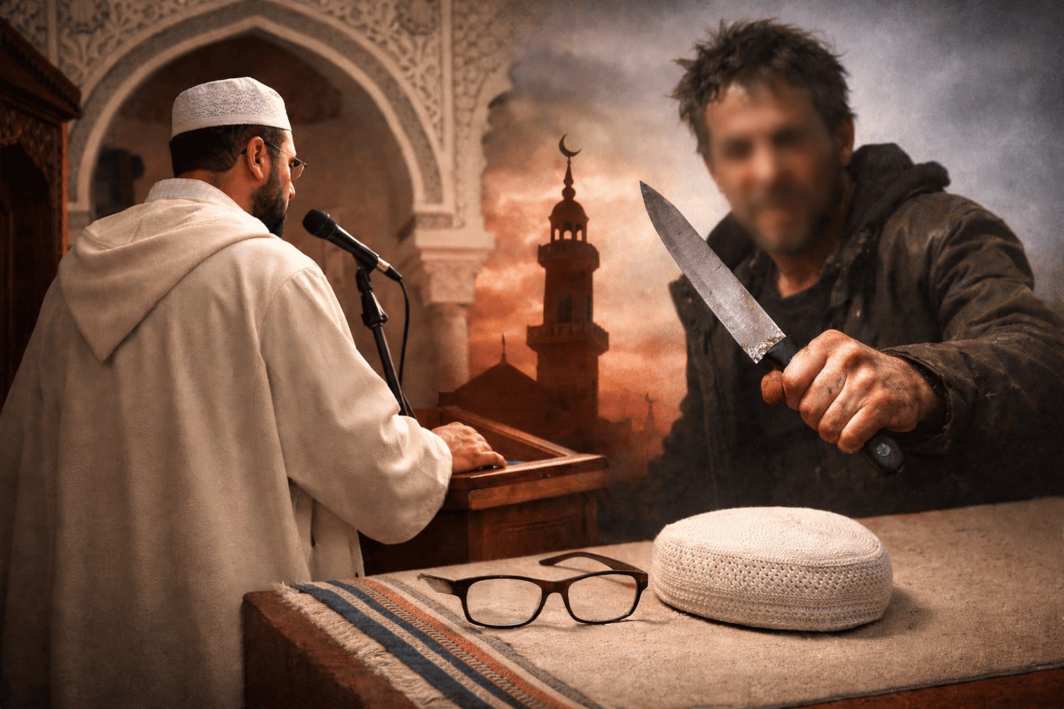 اعتداءات على الأئمة تثير القلق وتسائل أمن المساجد