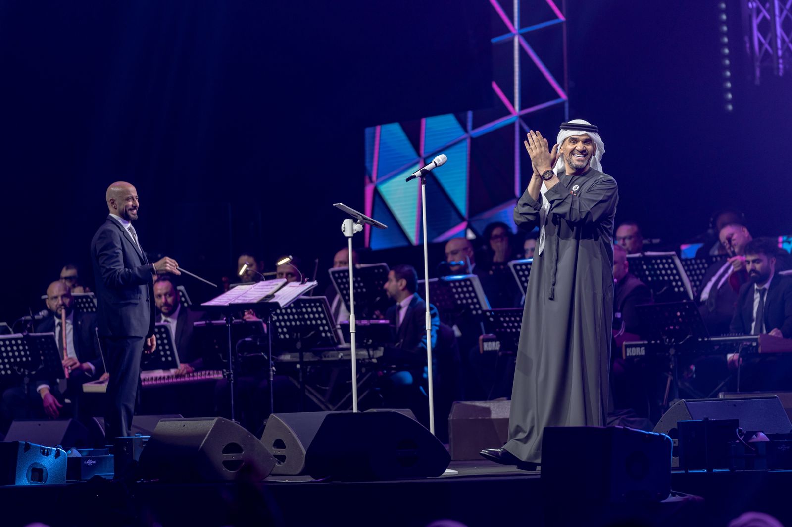 حسين الجسمي يحيي حفلا استثنائيا ويشعل أجواء عيد الفطر