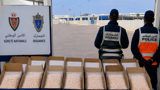 إحباط تهريب 140 ألف قرص إكستازي بميناء طنجة المتوسط وتوقيف أجنبي