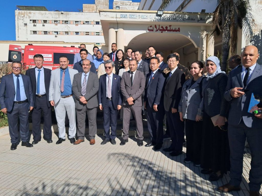 هبة طبية صينية بقيمة 400 ألف درهم تعزز خدمات مستشفى مكناس