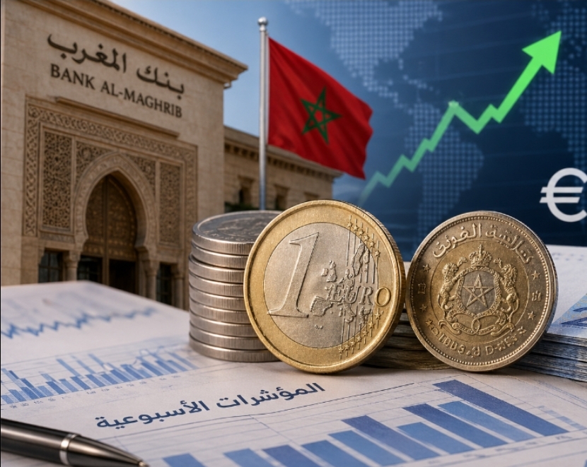 ارتفاع الدرهم أمام الأورو وصعود بورصة الدار البيضاء.. مؤشرات إيجابية للاقتصاد المغربي