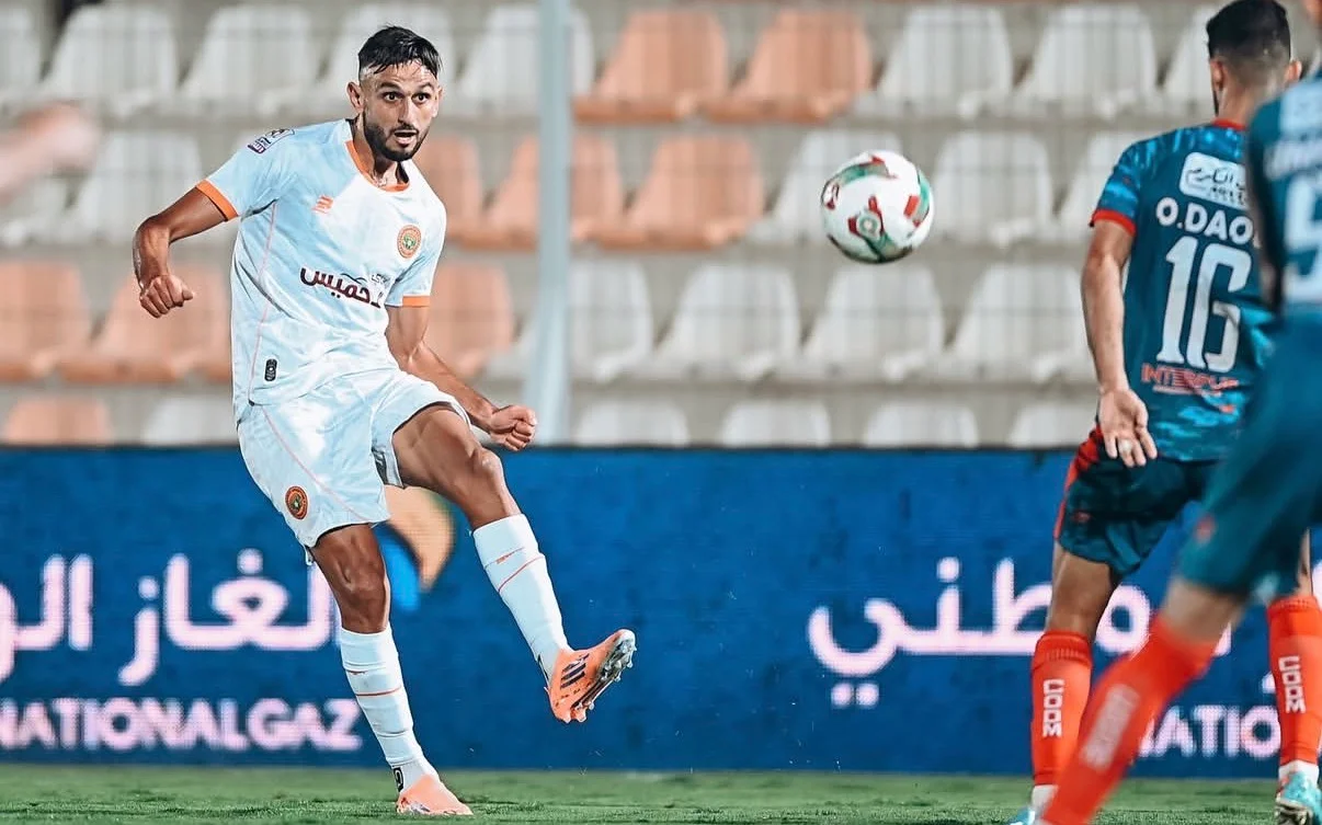 نهضة بركان تطعن في توقيف حمزة الموساوي لسنتين أمام محكمة التحكيم الرياضي