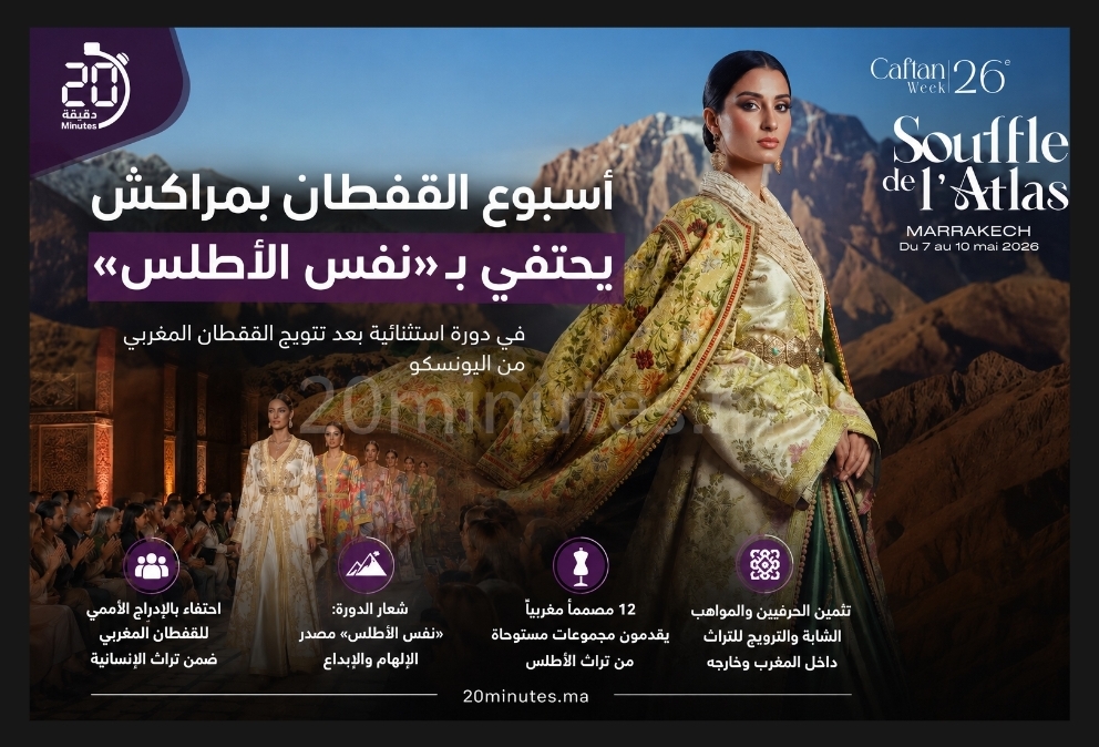 القفطان المغربي يحتفل بتتويج اليونسكو في دورة استثنائية بمراكش