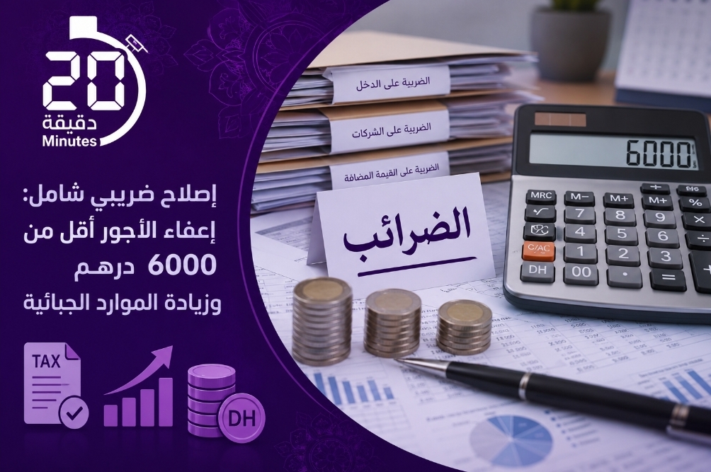 إصلاح الضرائب بالمغرب.. إعفاء الأجور الصغيرة ومراجعة ضرائب الشركات