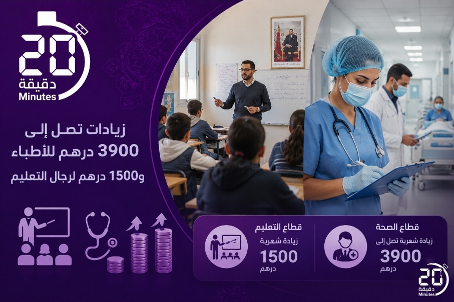 بعد سنوات من الاحتجاجات.. زيادات مالية جديدة لفائدة التعليم والصحة