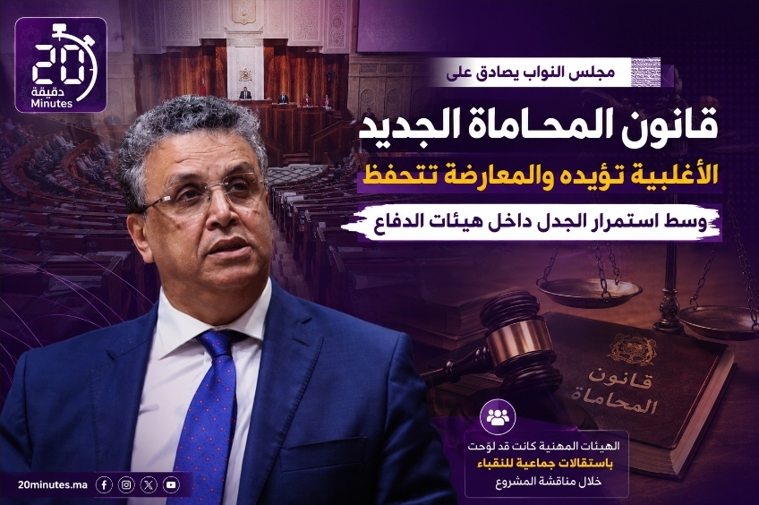 مجلس النواب يصادق على قانون المحاماة الجديد وسط استمرار الجدل داخل هيئات الدفاع