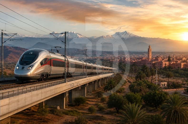 مشروع TGV نحو مراكش يبلغ 30%.. والتسليم المرتقب نهاية 2029