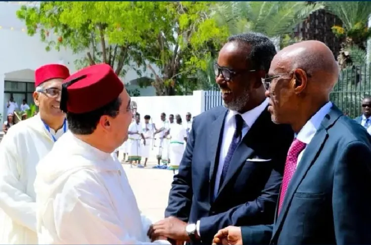 بوريطة يمثل الملك محمد السادس في مراسم تنصيب رئيس جيبوتي إسماعيل عمر جيله