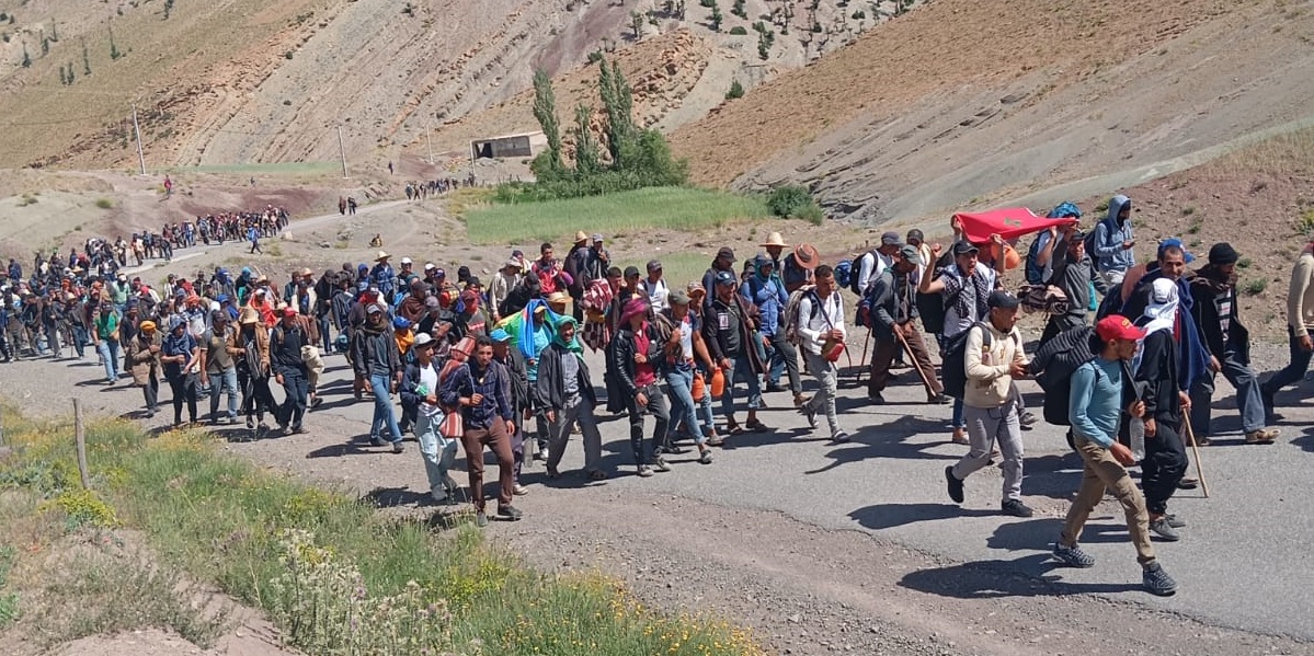 احتجاجات ميدلت تعيد ملف العدالة المجالية إلى الواجهة وسط استمرار عزلة الدواوير