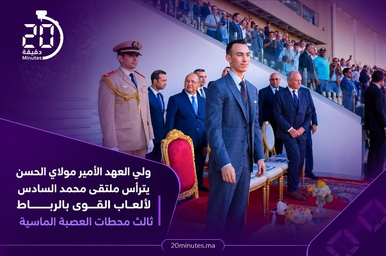 ولي العهد الأمير مولاي الحسن يترأس ملتقى محمد السادس لألعاب القوى بالرباط وسط مشاركة نخبة أبطال العالم