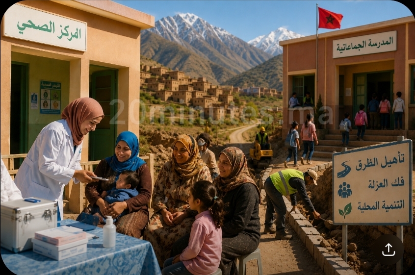 من إعادة الإعمار إلى تحسين الخدمات.. برنامج جديد لدعم ساكنة مناطق الزلزال