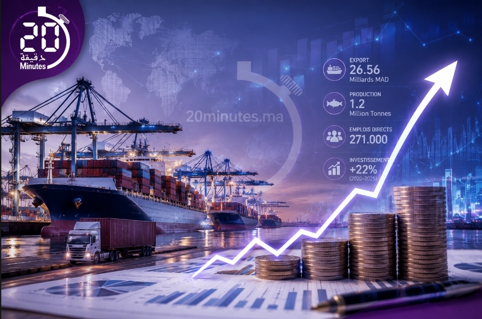 صادرات منتجات البحر المغربية تتجاوز 26 مليار درهم خلال سنة 2025