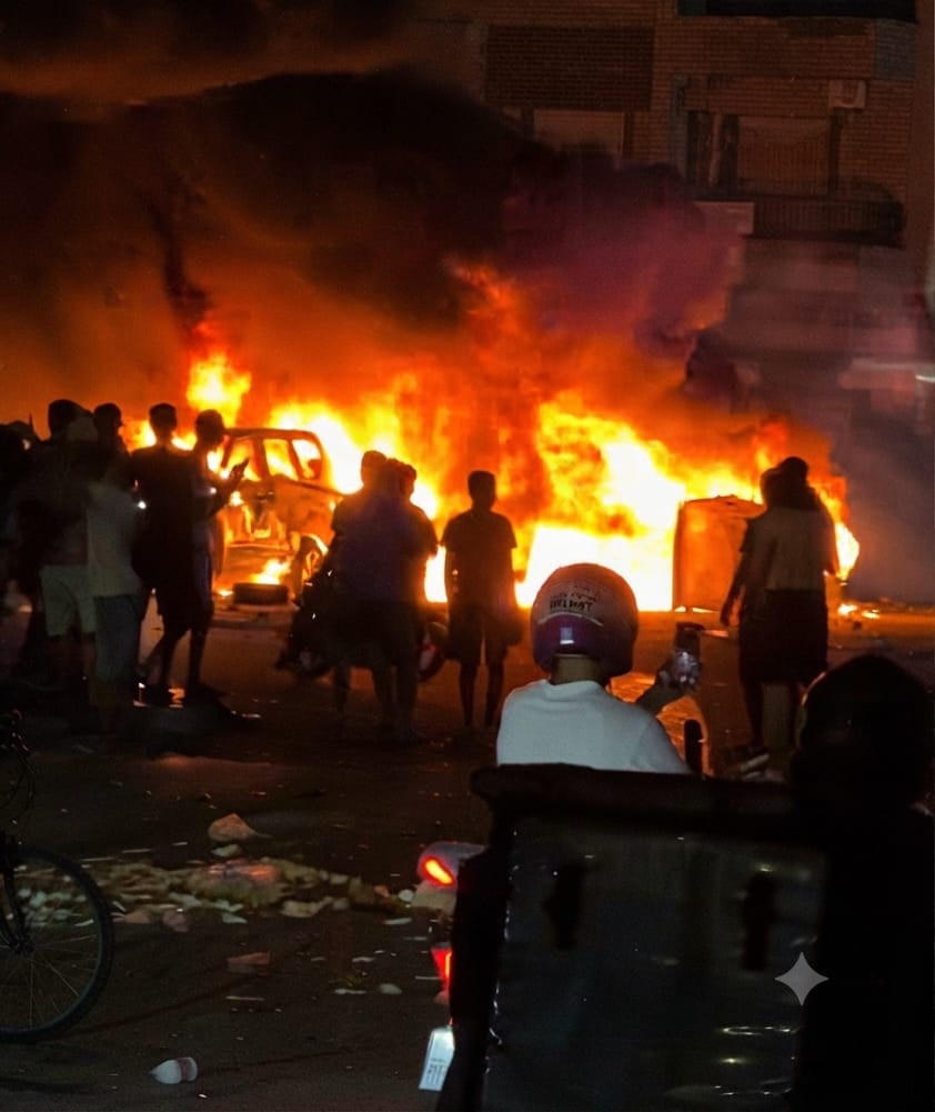 بني نصار في قلب العاصفة.. آلاف الشباب يحاولون اقتحام مدينة مليلية في مواجهة عنيفة وصادمة