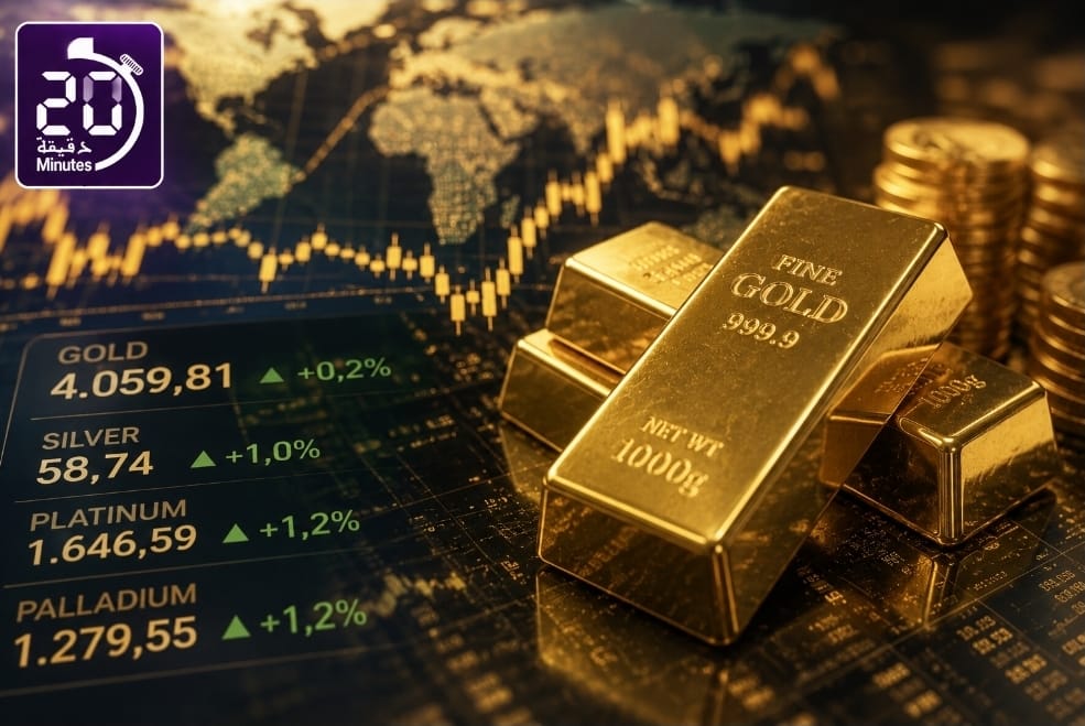 التوترات الجيوسياسية تدعم ارتفاع أسعار الذهب