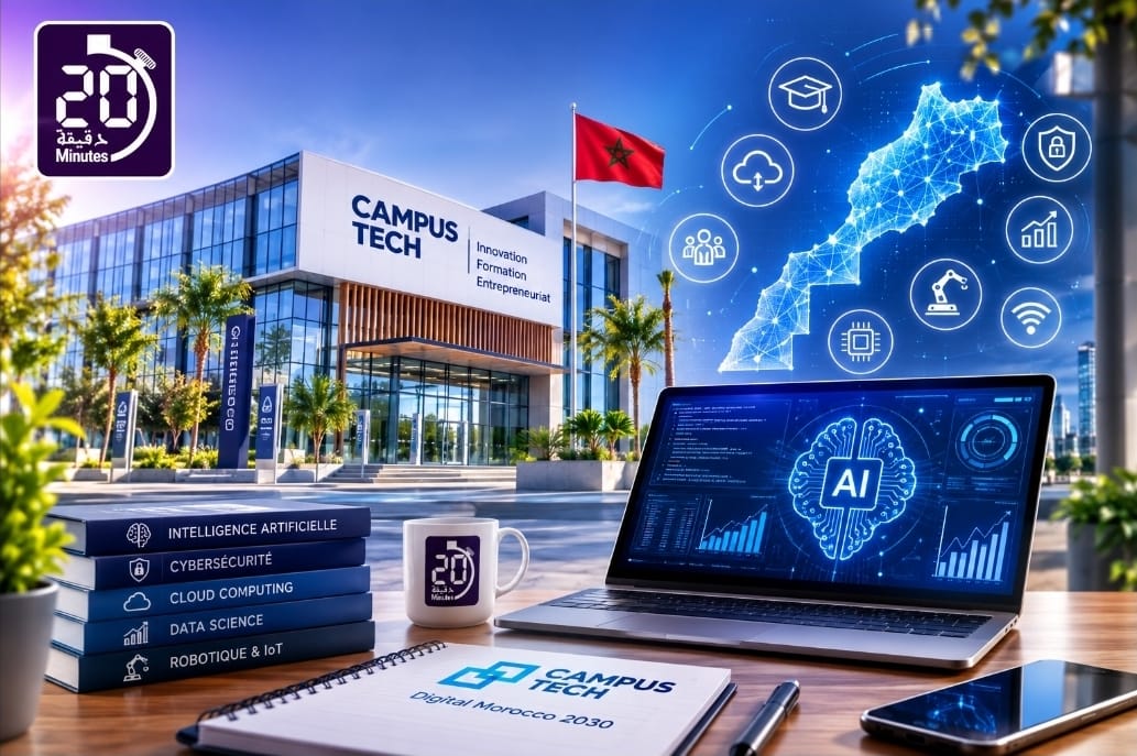 اتفاقية لإطلاق مشروع “Campus Tech” لدعم التكوين والابتكار الرقمي بالمغرب