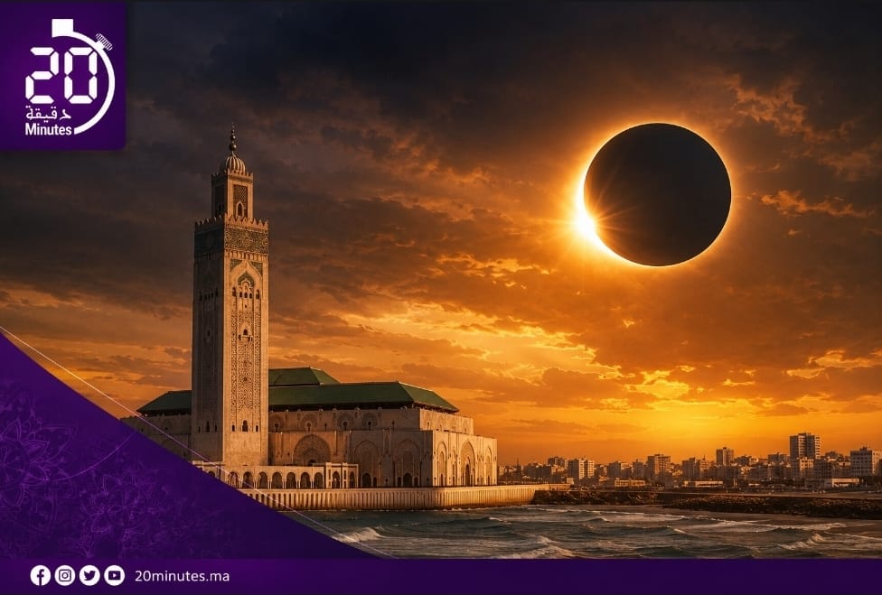 الأوقاف: لا صلاة للكسوف الأربعاء بالمغرب ويُكتفى بالدعاء والاستغفار