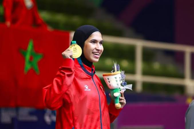 أمينة الدحاوي تهدي المغرب أول ميدالية في ألعاب المتوسط