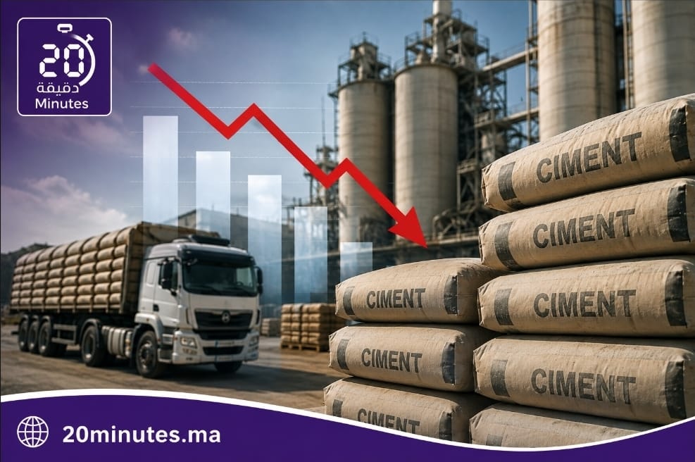 مبيعات الإسمنت تتراجع بـ3,48 في المائة خلال غشت