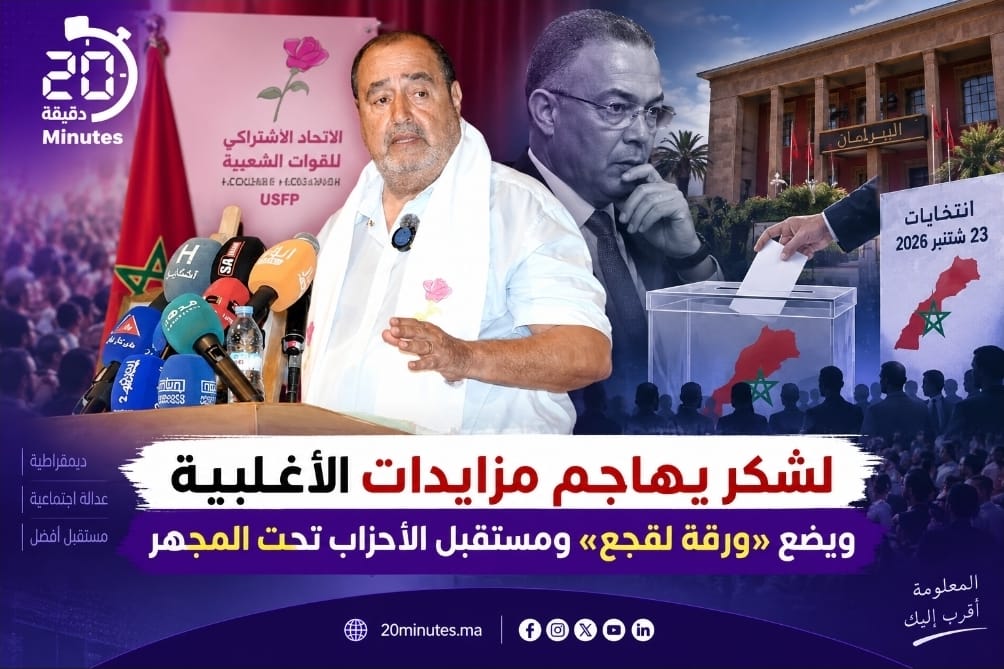 لشكر يهاجم مزايدات الأغلبية ويضع «ورقة لقجع» ومستقبل الأحزاب تحت المجهر