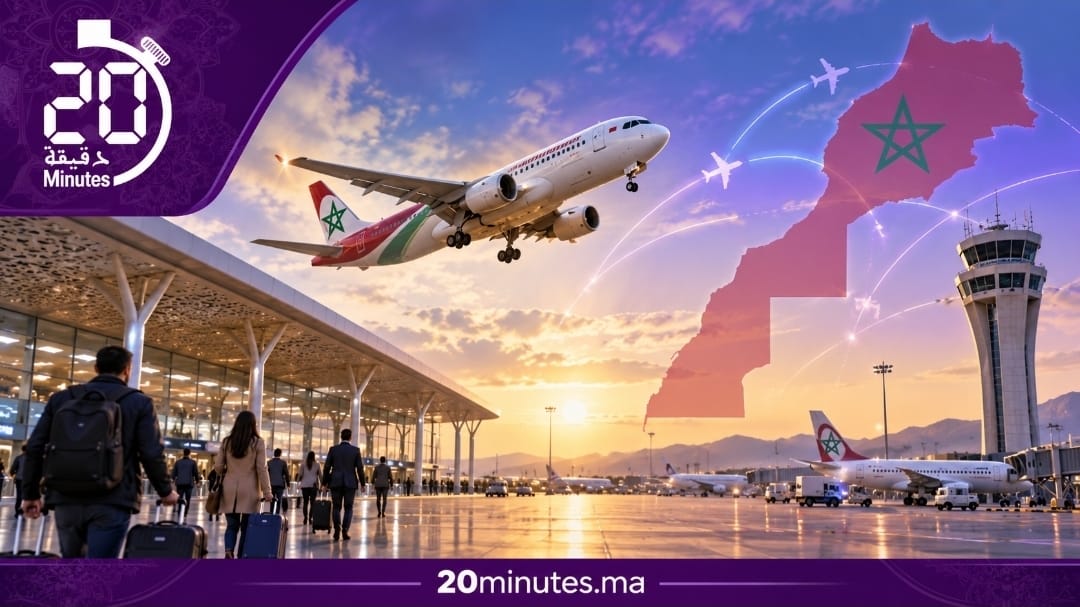22,3 مليون مسافر عبر مطارات المغرب خلال 7 أشهر