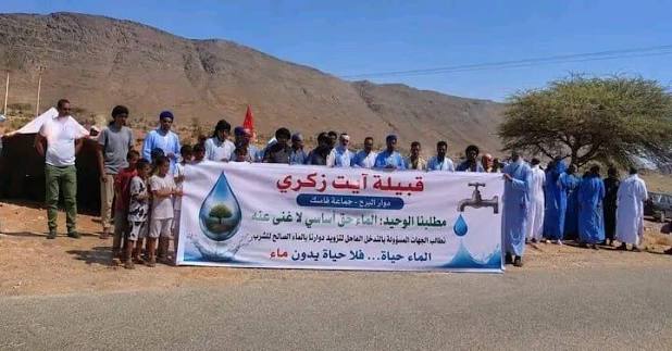 غياب الماء الصالح للشرب يفاقم معاناة سكان دوار البرج بكلميم