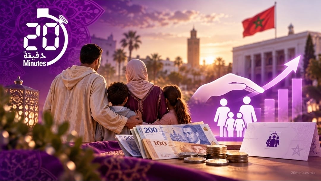 الدعم الاجتماعي المباشر يرتفع إلى 600 درهم ابتداءً من يناير 2027